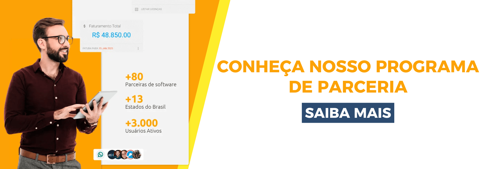 Conheça nosso programa de parceria